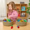 Environments® Small Camden Basket - Basil - Set of 2