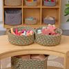 Environments® Small Camden Basket - Basil - Set of 2