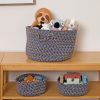 Environments® Camden Basket - Denim Blue - 14"x10"