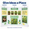 Colorations® White Tri-Fold Project Display Boards - Set of 24
