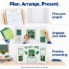 Colorations® White Tri-Fold Project Display Boards - Set of 24