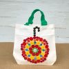 Colorations® Holiday Button Ornament Tote Bag Craft Kit - Makes 12 Crafts