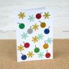 Colorations® Holiday Festive Sequin Card Craft Kit - Makes 24 Crafts
