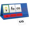 Spanish Word Building Desktop Pocket Chart Tent and Cards Kit - 1 kit