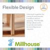 Millhouse™ Slumberstore Freestanding Cream Mats