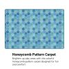 Honeycomb Pattern 6' x 9' Rectangle Pixel Perfect Carpet
