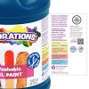 Colorations® Paraben-Free Washable Gel Paint, White- Gallon