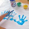 Colorations® Paraben-Free Washable Glitter Finger Paint, Blue - 16 oz.