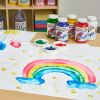 Colorations® Paraben-Free Washable Glitter Finger Paint, Blue - 16 oz.