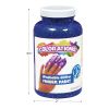 Colorations® Paraben-Free Washable Glitter Finger Paint, White - 16 oz.
