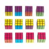 Bright Mini Puzzle Cubes - 12 Pack