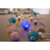 Light-Up Glitter Bouncy Balls - 12 Pack