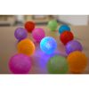 Light-Up Textured Bouncy Balls - 12 Pack