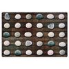 Stones Seating 6' x 9' Rectangle Pixel Perfect Carpet