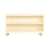 Environments® Mobile 24"H 2-Shelf Storage - Assembled