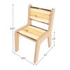 Whitney Brothers® Nature View Live Edge Chair 12H