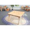 Whitney Brothers® Nature View Live Edge Square Table - 20" H