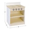 Environments® White Toddler Stove - Ready to Assemble