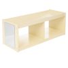 Environments® Mobile 18"H Toddler Storage Center with Mirror - Assembled