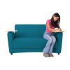 Pro Series Upholstered Common Area Sofa with Tablet - Teal