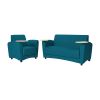 Pro Series Upholstered Common Area Sofa with Tablet - Teal