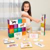 Magnetic Tile Toppers - Duo Animal Puzzle Pack - 40pcs