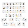 Magnetic Tile Toppers - Alphabet Lowercase - 40pcs