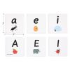 Uppercase and Lowercase Letter Tile Toppers Kit - 80pcs