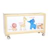 Environments® SmartSwitch Storage - Mobile 24" 2-Shelf - Black Board/White Board - Assembled