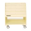 Environments® SmartSwitch 4-Shelf Book Display with Storage - Felt/Mirror Board - Assembled