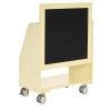Environments® SmartSwitch 4-Shelf Book Display with Storage - Felt/Mirror Board - Assembled