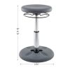 Kore Design™ Kids Adjustable Standard Wobble Chair 14-19" - Gray