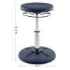 Kore Design™ Kids Adjustable Standard Wobble Chair 14-19"- Navy