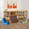 Happy Hangout Small Contour Seating Set of 3 - Woodland