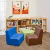 Happy Hangout Medium Contour Seating Set of 3 - Woodland