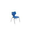 Flavors® 12" Stack Chair – Persian Blue, Flexible 4-Position Seating