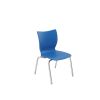 Groove 14" Stack Chair - Persian Blue