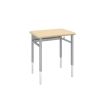 Planner® Single-Student Adjustable Height Desk - Maple