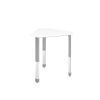 Interchange® Diamond Adjustable Desk - Whiteboard