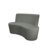 Flowform® Learn Lounge Double Seat - Habanero
