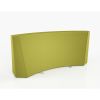 Flowform® Curved Bench Divider - Apple