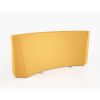 Flowform® Curved Bench Divider - Glow
