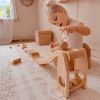 Large Wooden Ball Run w/ 3 balls