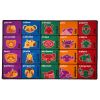 Bilingual Animals Seating Rug - 6' x 9'