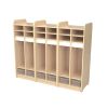 Millhouse Compact Toddler 6 section Locker w/ Tubs