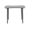 Adapte 25" x 37" Bowtie Thermofused Activity Table with Adjustable Tapered Legs -Gray/North Sea