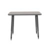 Adapte 24" x 36" Rectangle Thermofused Activity Table with Adjustable Tapered Legs - Gray/North Sea