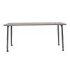 Adapte 30" x 72" Rectangle Activity Table with Adjustable Tapered Legs - Gray/North Sea