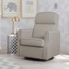 Blair Slim Nursery Glider Swivel Rocker Chair - Taupe