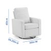 Luna Nursery Swivel Glider - Dovetail Gray